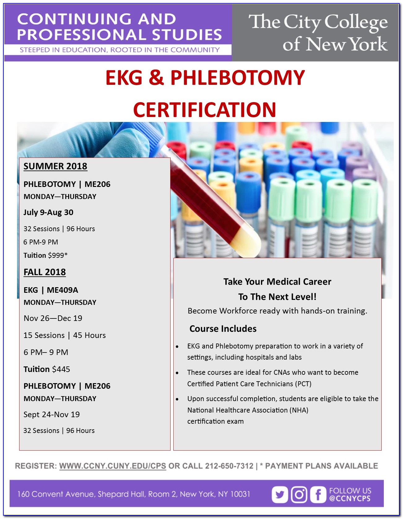 Phlebotomy Technician Certification Nyc