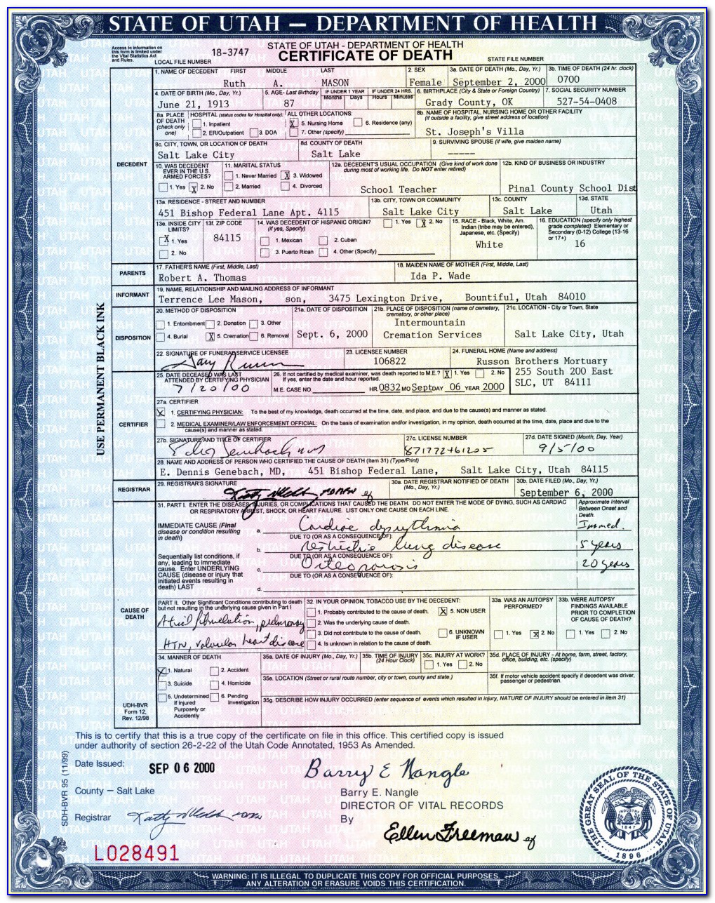 Pima County Birth Certificate Office