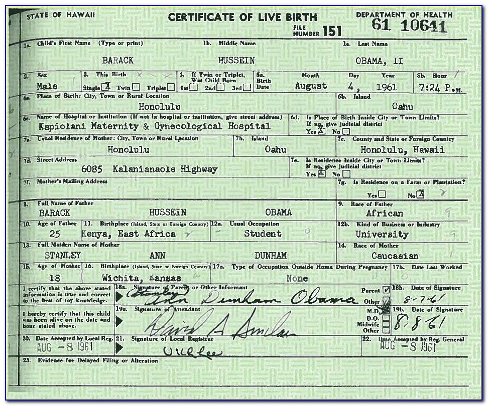 Reissue Birth Certificate Online