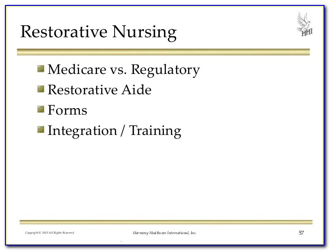Restorative Nurse Aide Certification