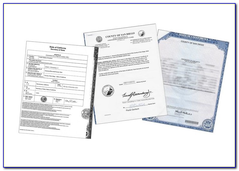 Santa Clara County Birth Certificate In Person