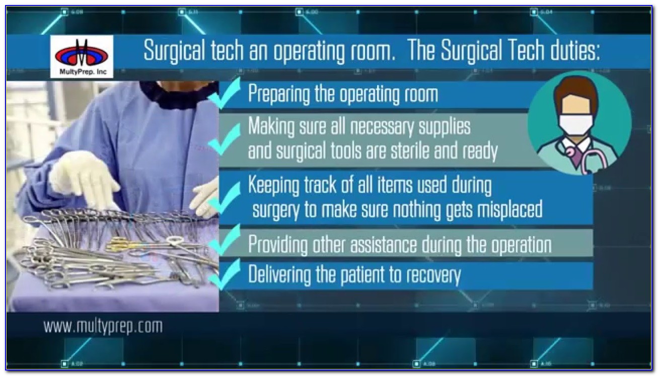 Surgical Tech School Online
