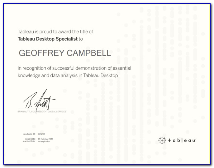 Tableau Desktop Specialist Certification Questions And Answers