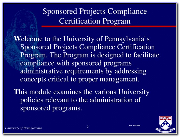 University Of Pennsylvania Certificate Programs