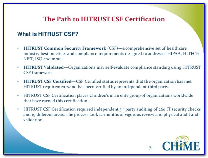 What Is Hitrust Certified
