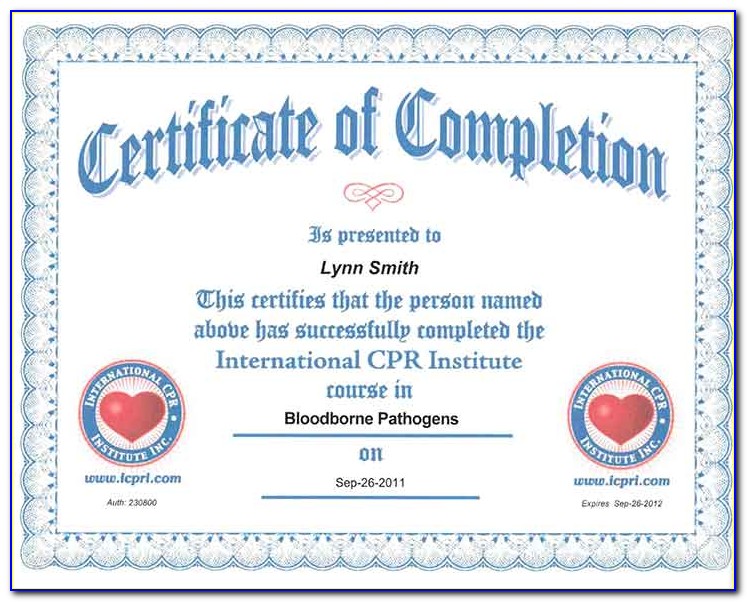 When Does My Cpr Certification Expire