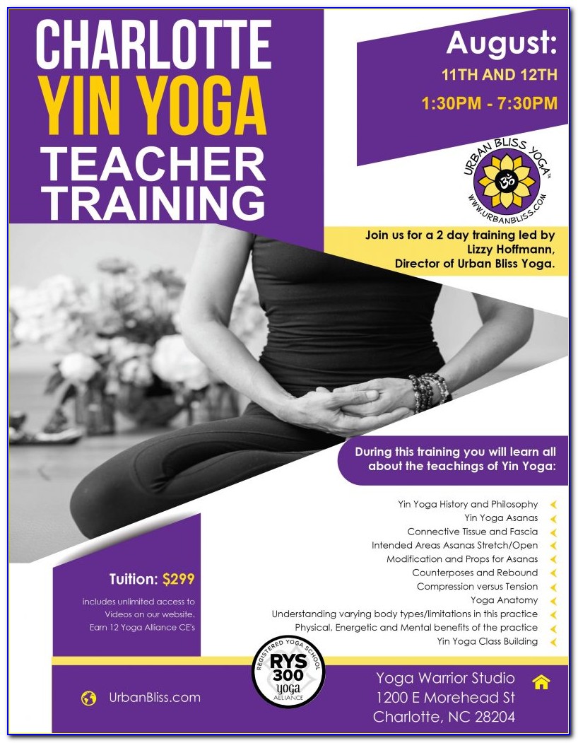 Yin Yoga Certification Nyc