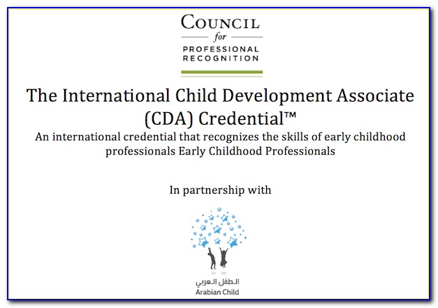 A Child Development Associate (cda) Certificate Is Initially Valid For 3 Years