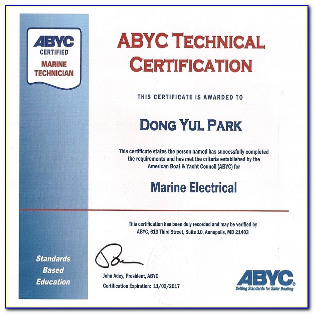 Abyc Electrical Certification Study Guide