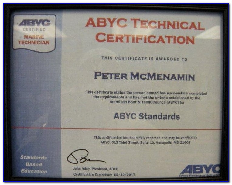 Ac 609 Certification Lookup
