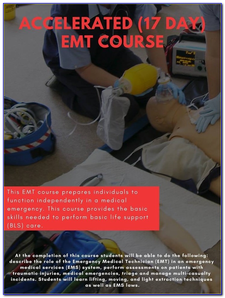 Accelerated Emt Certification Near Me
