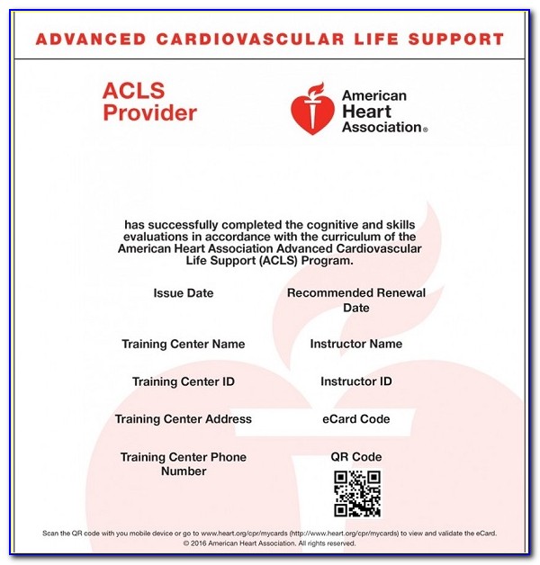 Acls Certification Renewal Near Me