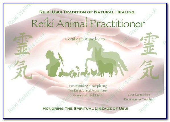 Animal Reiki Master