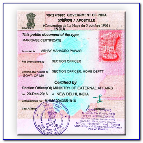 Apostille Birth Certificate Indiana