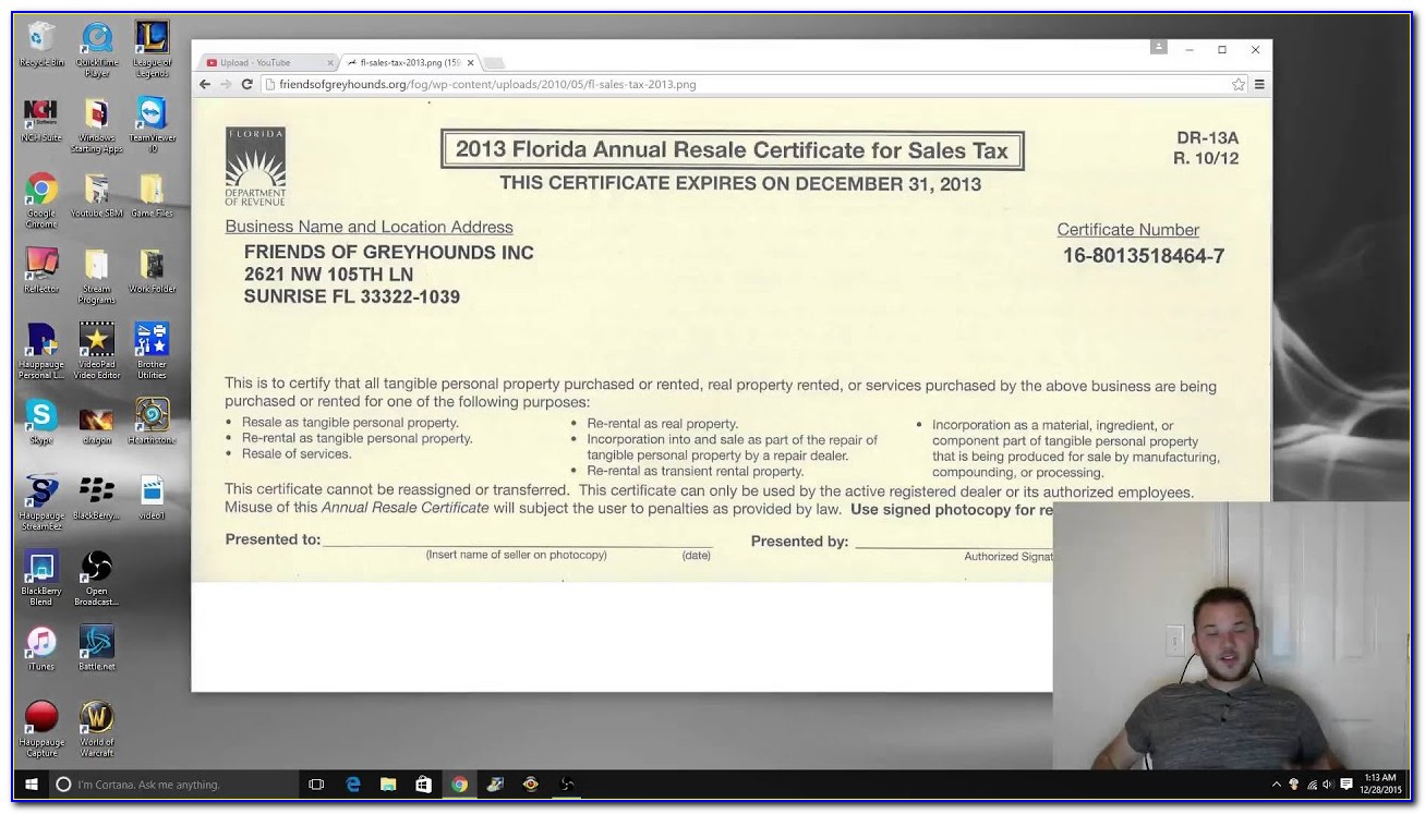 Ca Seller's Permit Vs Resale Certificate