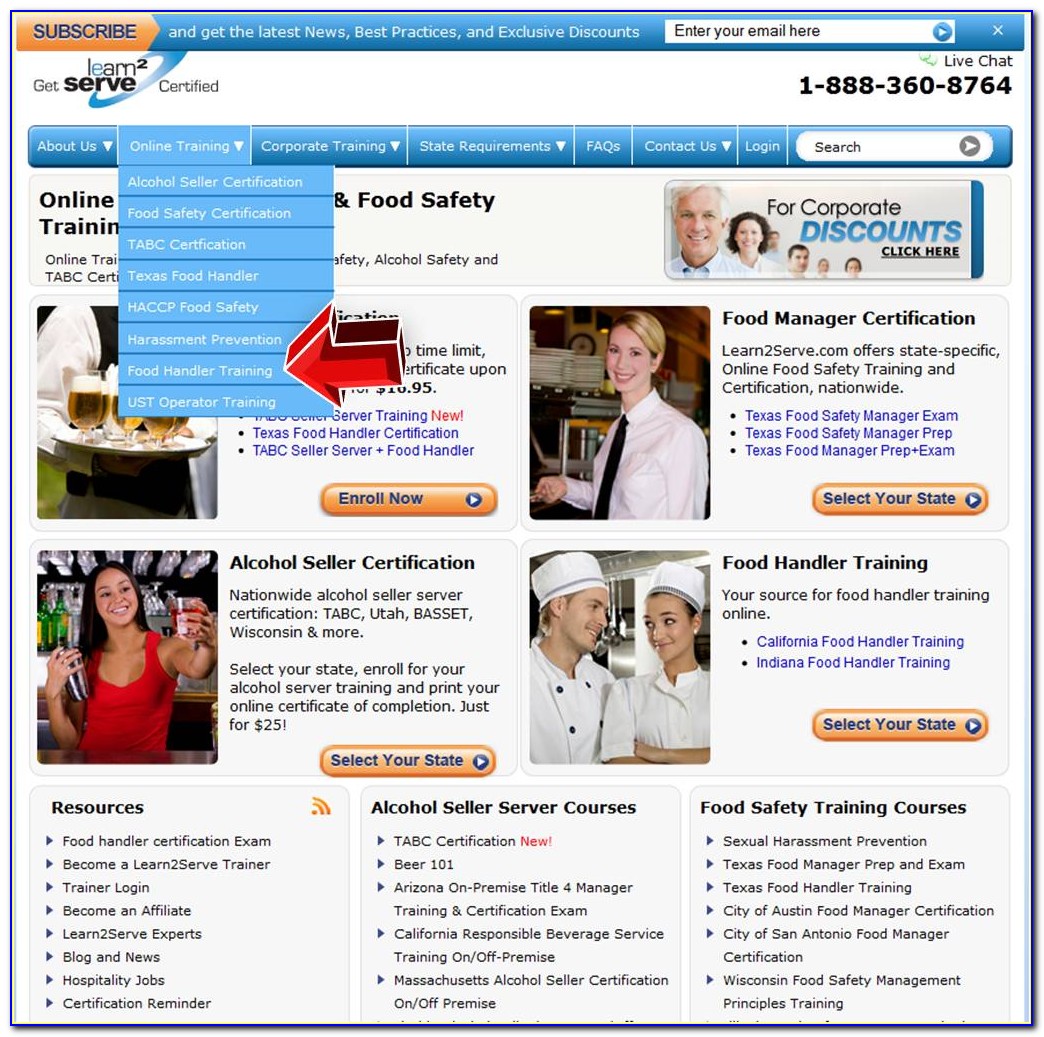 Canadian Institute Of Food Safety Food Handler Certification Online Course