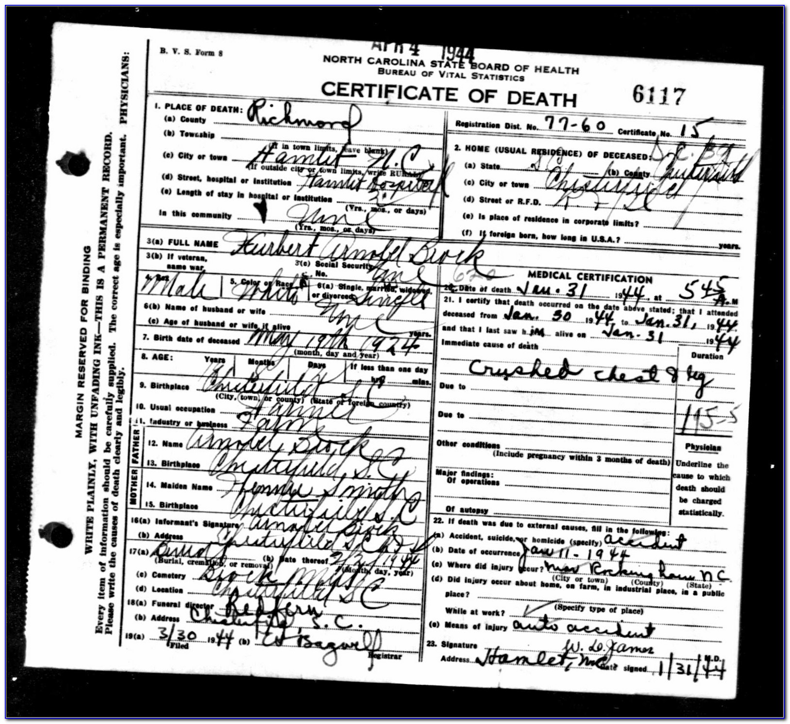 Cherokee County Ga Birth Certificates