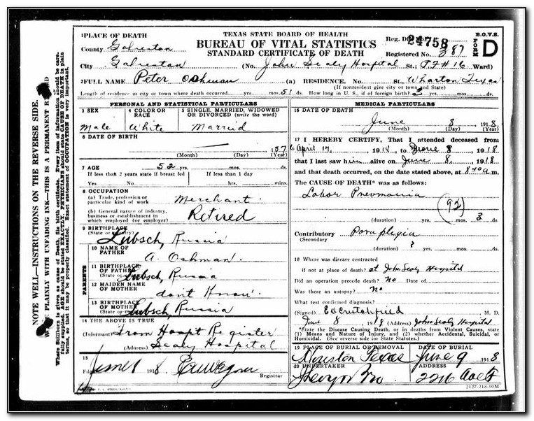 Cherokee County Texas Birth Records