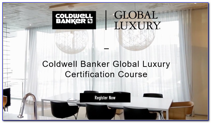 Coldwell Banker Global Luxury Certification 2019