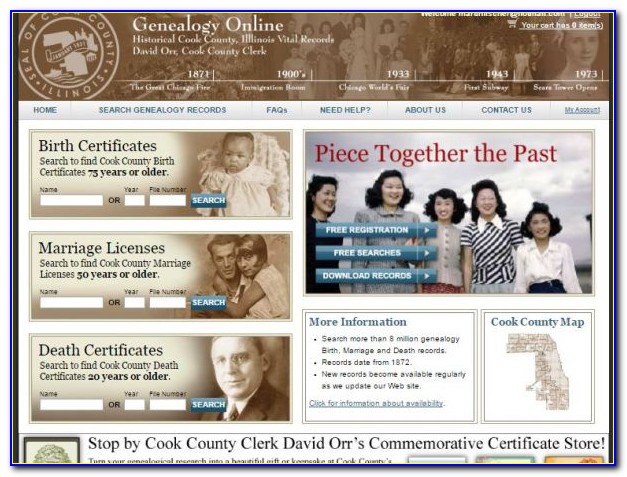 Cook County Death Records Genealogy