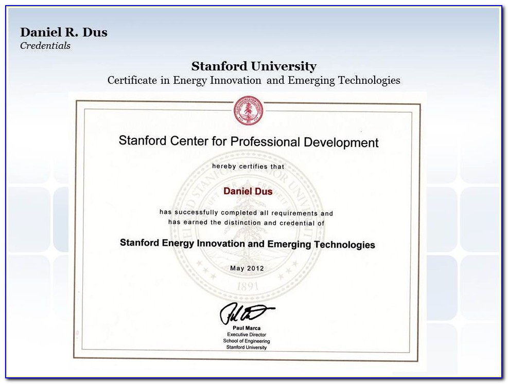 Data Mining And Applications Graduate Certificate Stanford Center For Professional Development