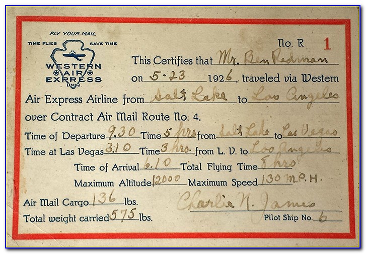 Delta Airlines Birth Certificate