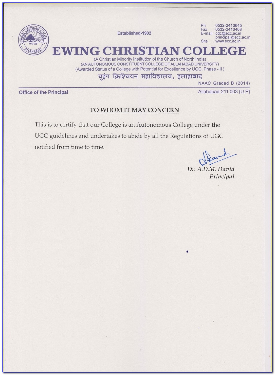 Ecc Certificate Programs