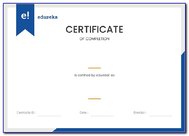Edureka Certificate Value