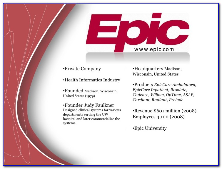 Epiccare Ambulatory Certification Training