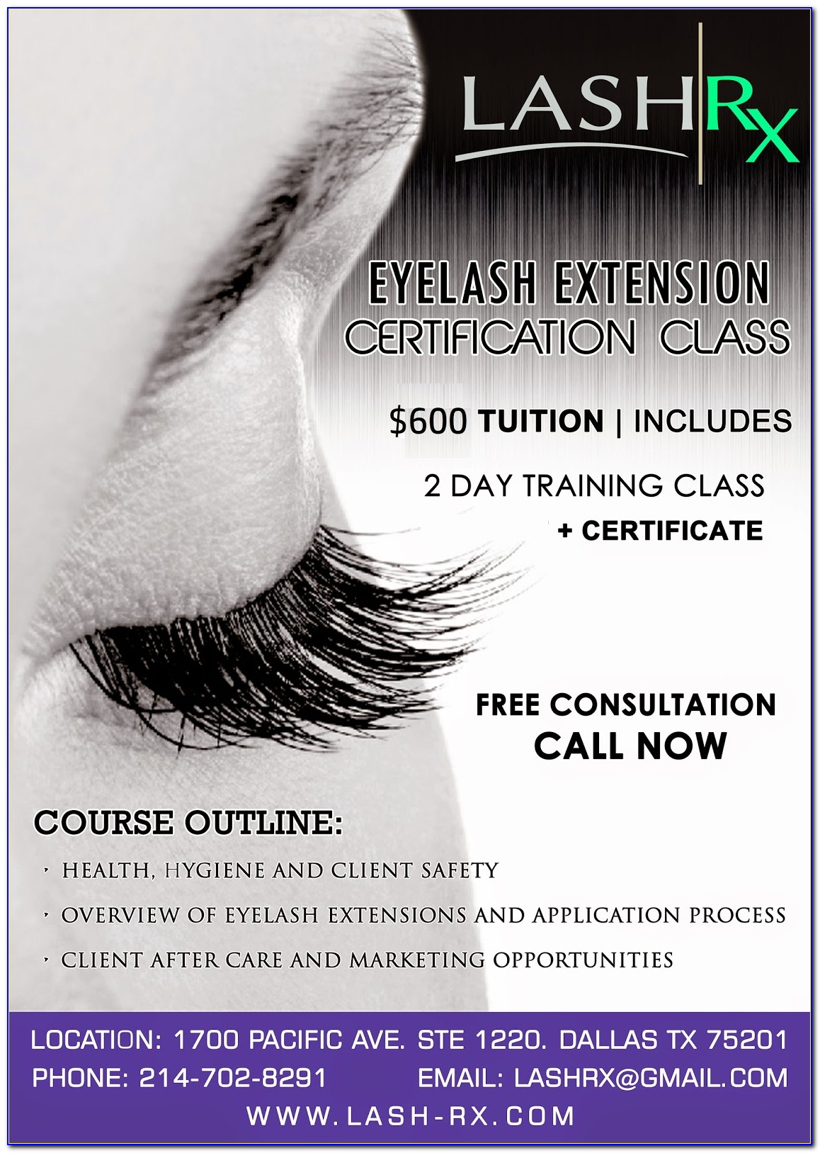 Eyelash Extension Certification Class Online