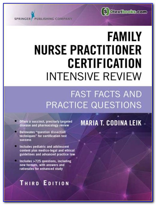 Family Nurse Practitioner Certification Intensive Review 3rd Edition Pdf
