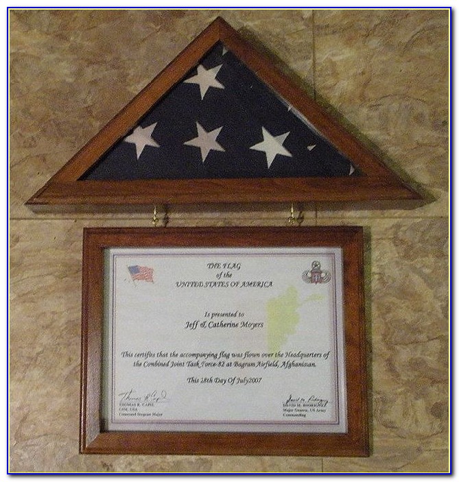 Flag And Certificate Frame Hobby Lobby