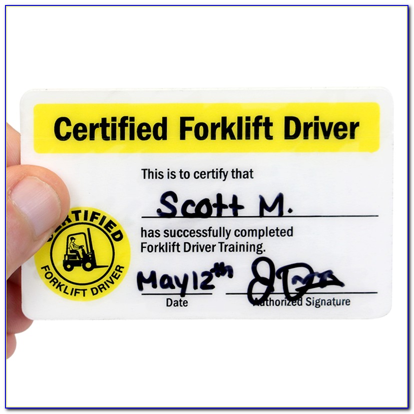 Forklift Certification Class Ogden Utah