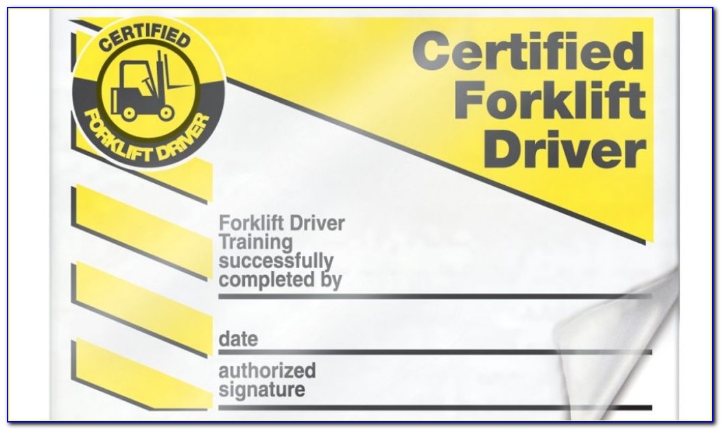 Forklift Certification Los Angeles Ca