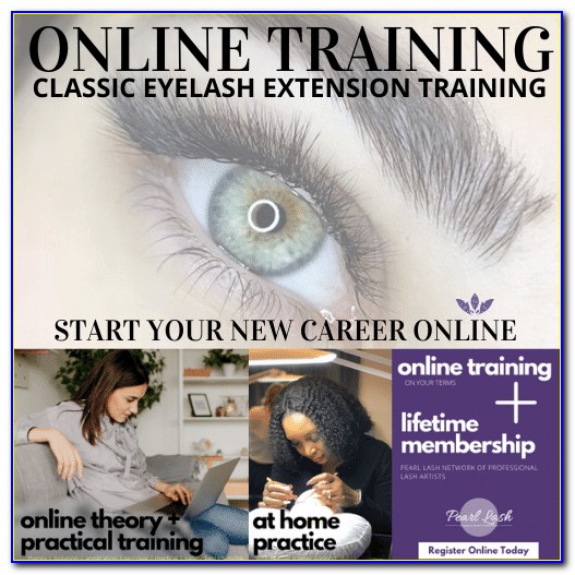 Get Eyelash Extension Certification Online