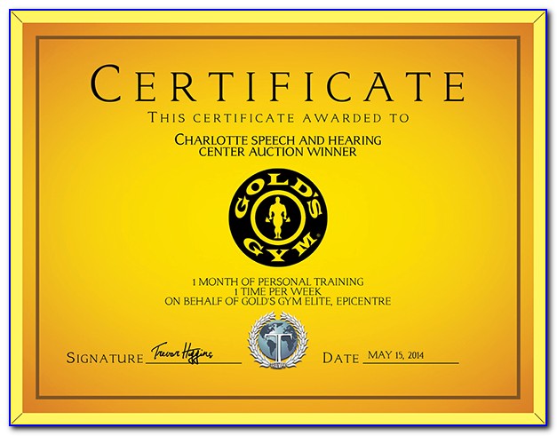 Gold's Gym Personal Trainer Certification Reviews