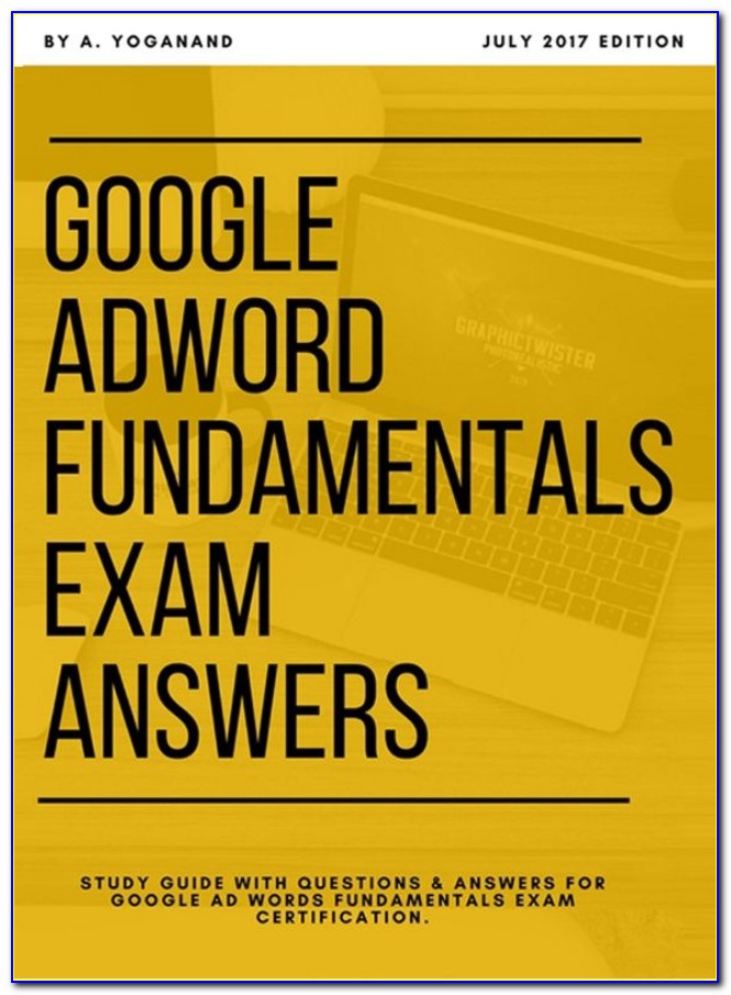 Google Adwords Certification Exam Free
