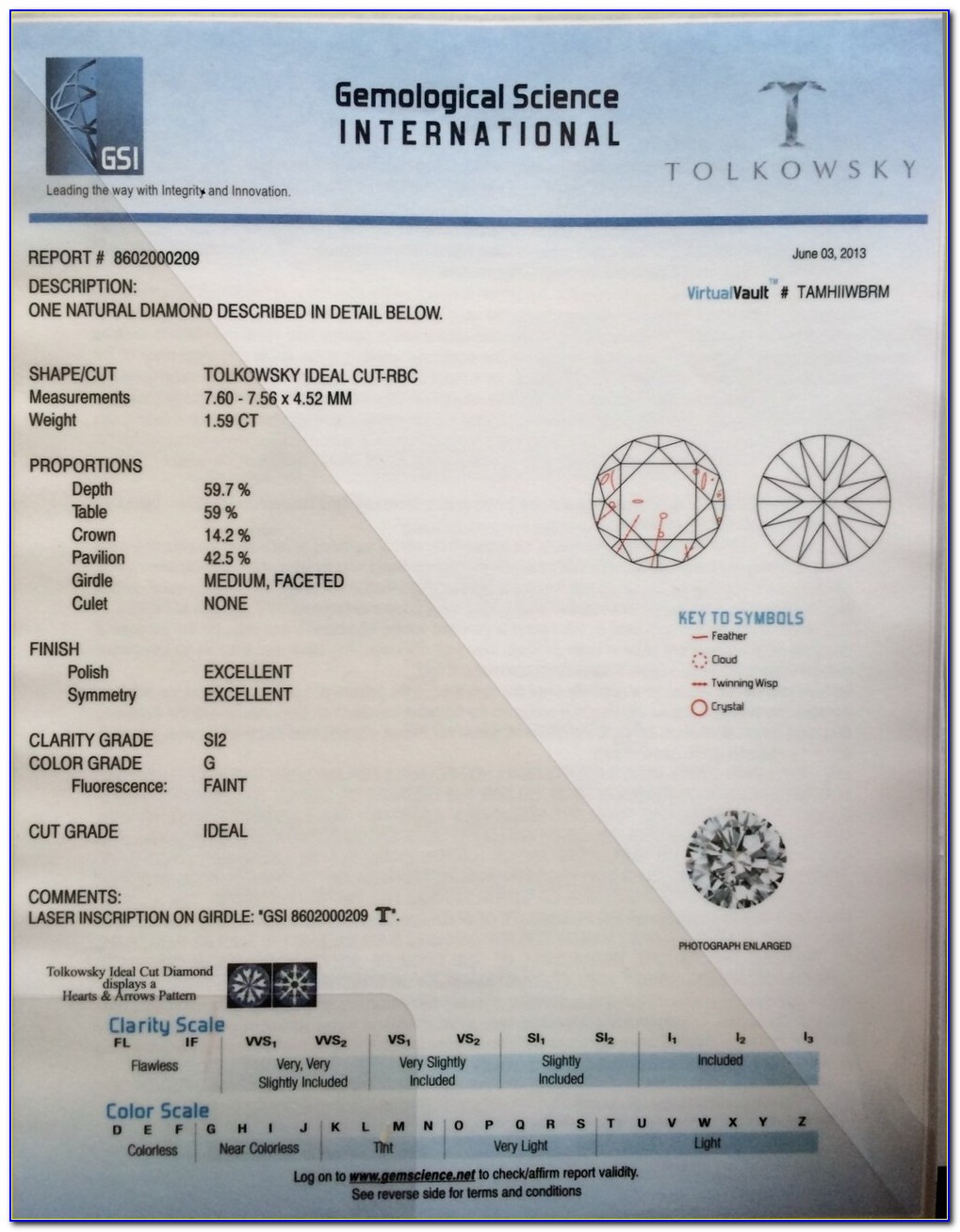 Gsi Diamond Certification Reviews