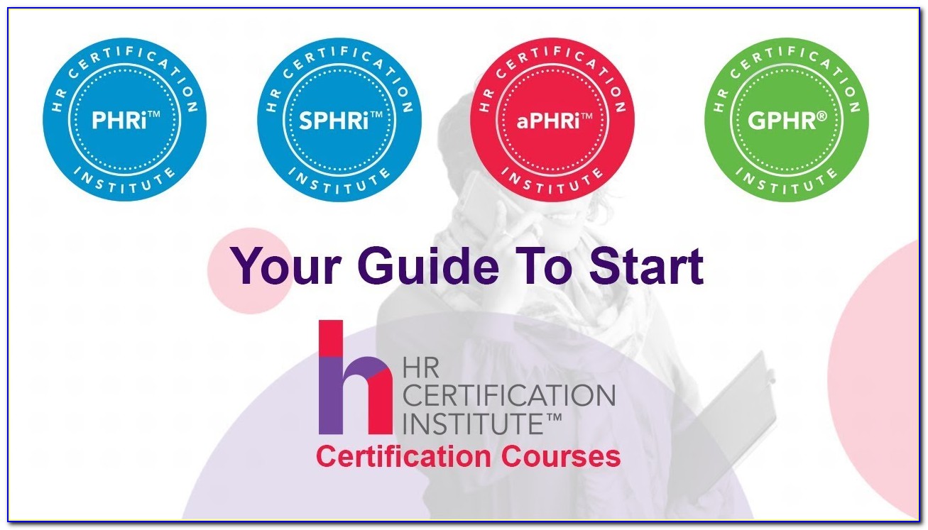 Hrci Certification Classes