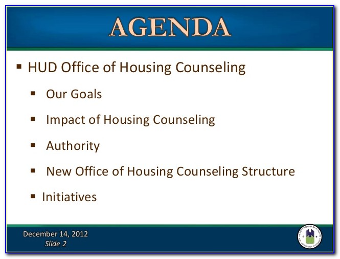 Hud Housing Counseling Certification Final Rule