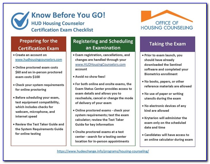Hud Housing Counseling Certification Training