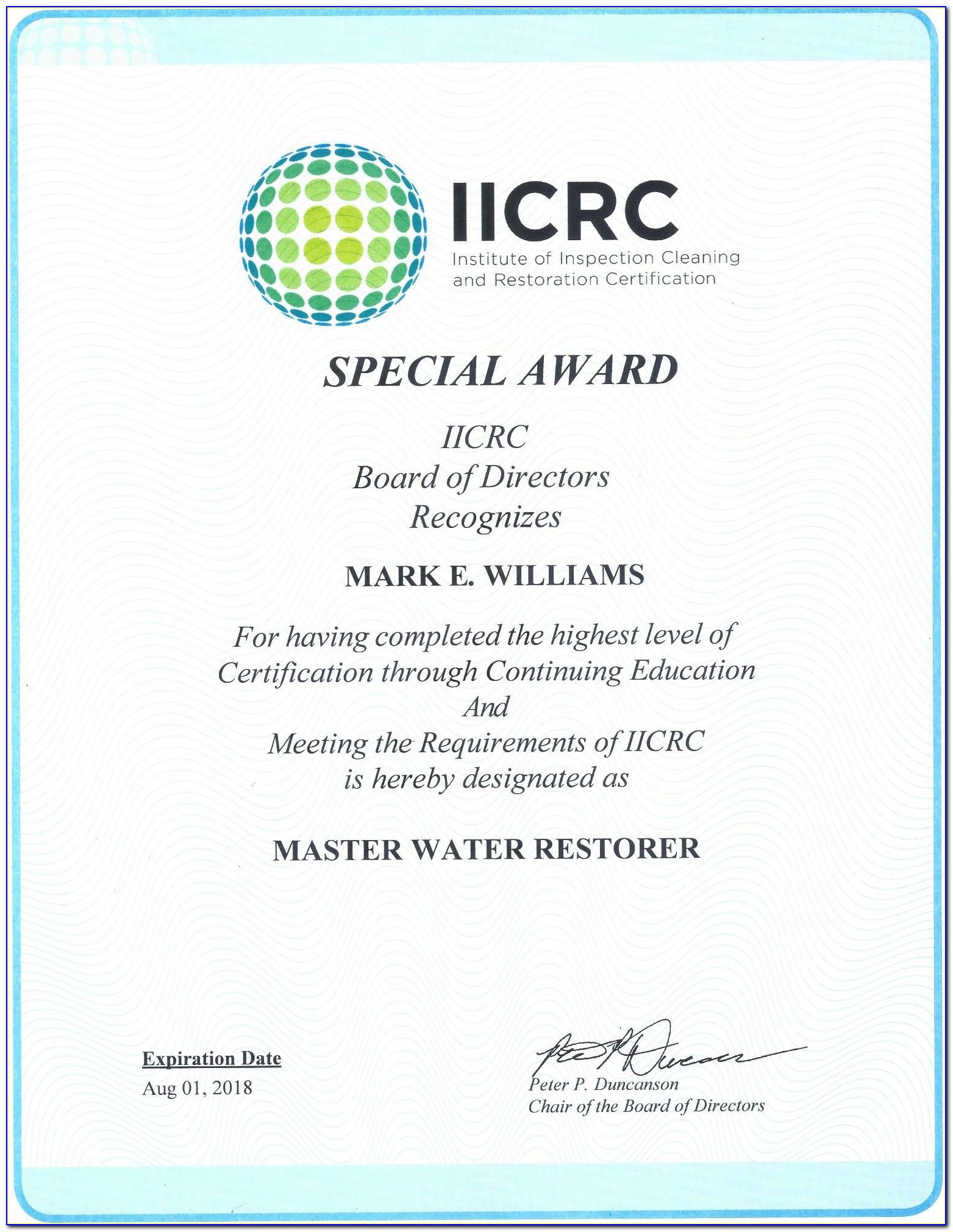 Iicrc Wrt Certification Online