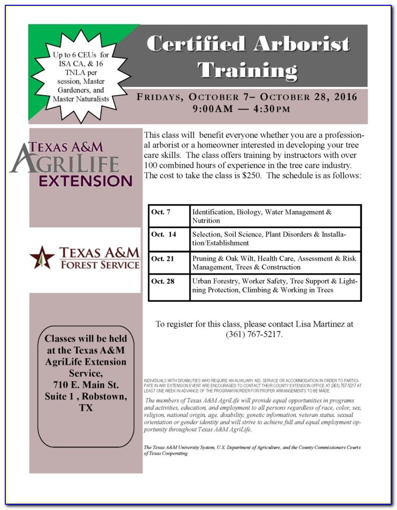 Isa Arborist Exam Study Guide