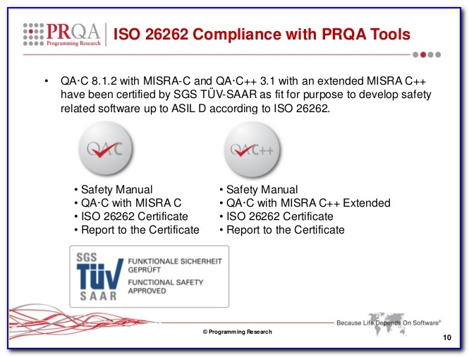 Iso 26262 Certification Cost