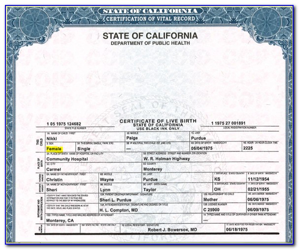 Misspelled Name On Birth Certificate Texas