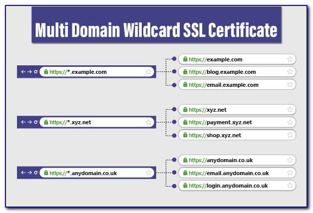Multi Domain Wildcard Certificate Godaddy