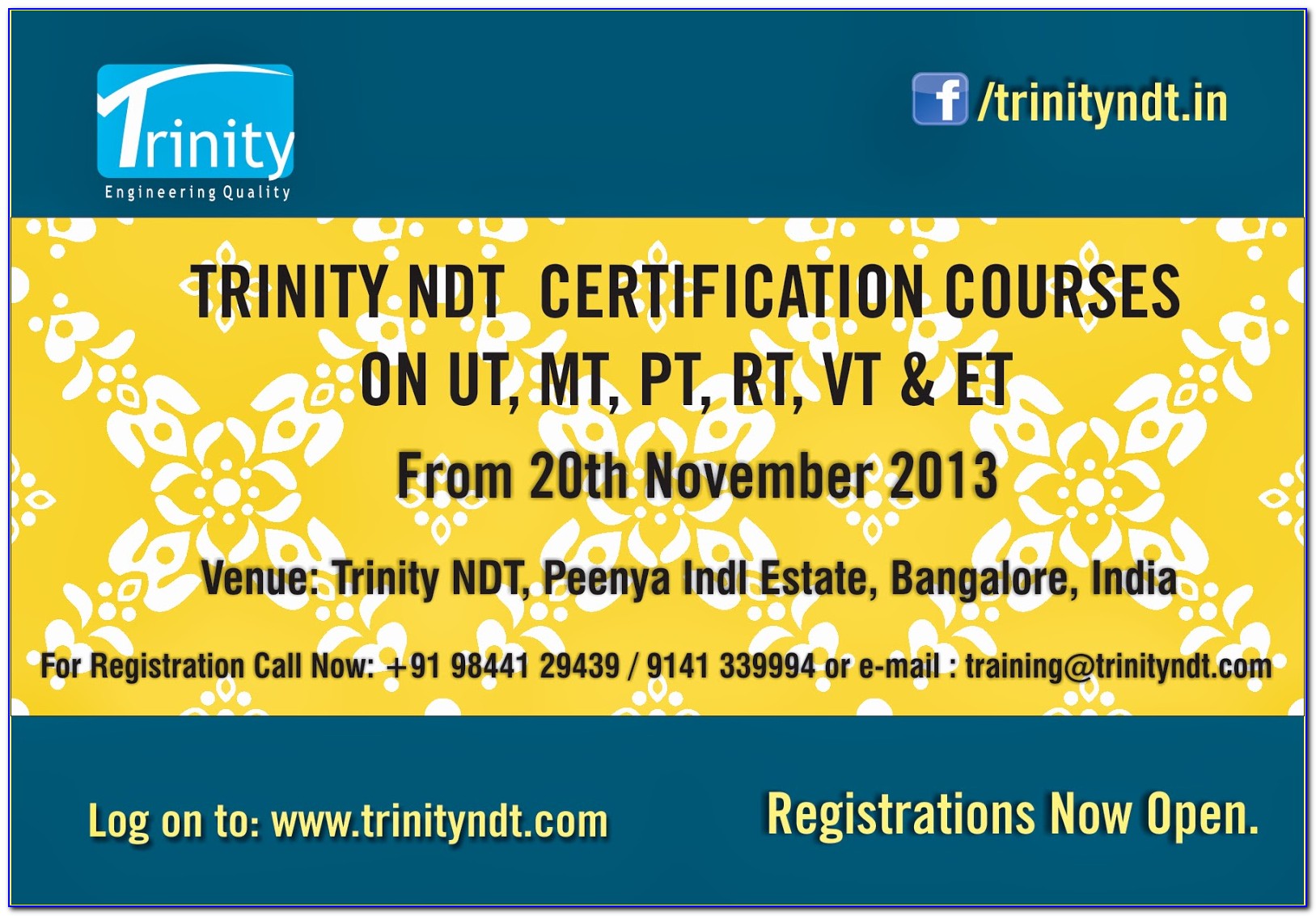 Ndt Certification Online India