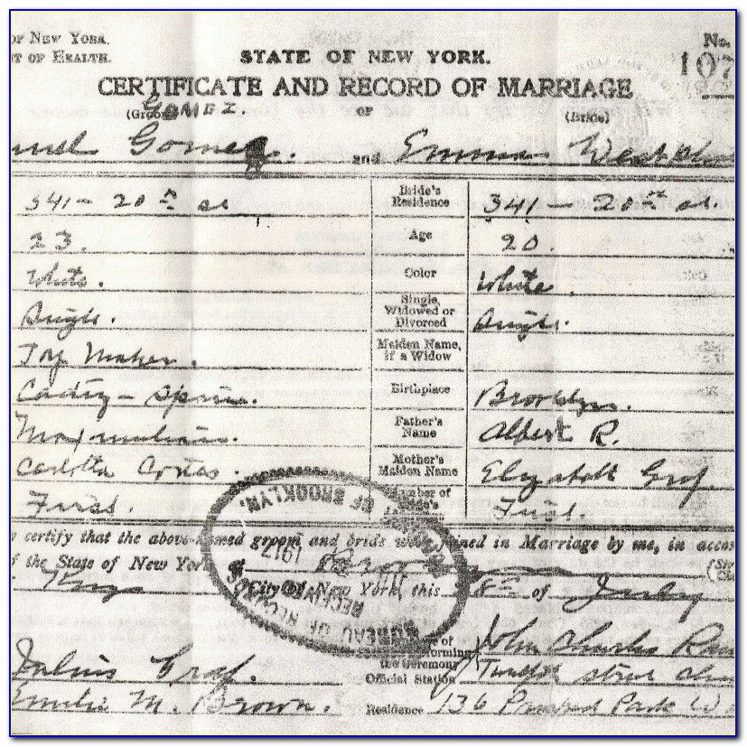 New York State Death Certificates Genealogy