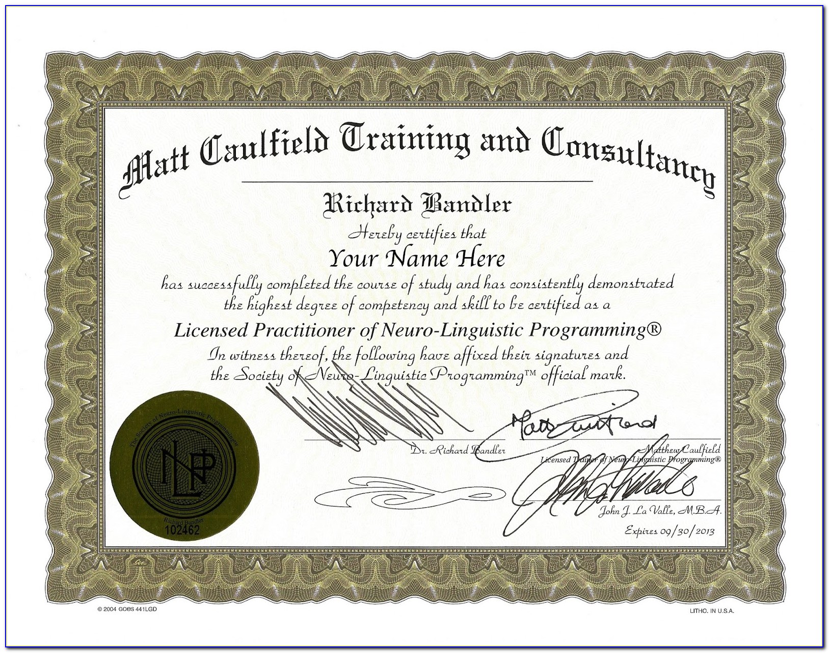Northwestern Leadership Certificate