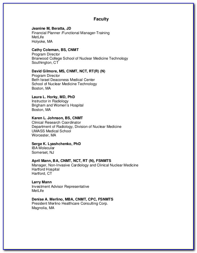 Nuclear Medicine Technologist Programs Nj